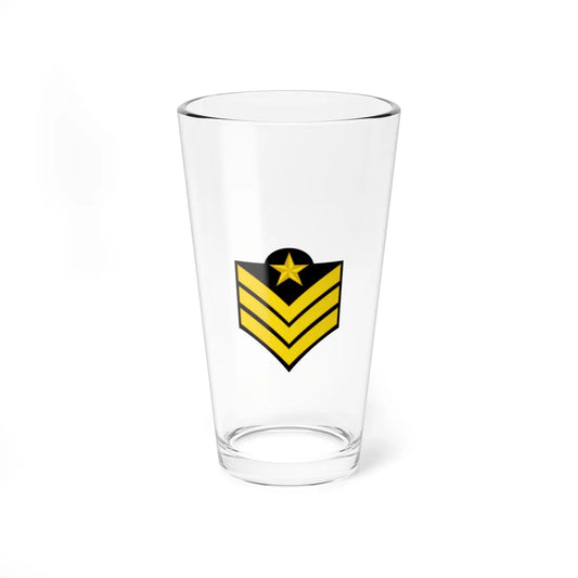 RTAF OR 5.Sergeant (Thailand) (Military Rank) Pint Glass 16oz 16oz - Go Mug Yourself