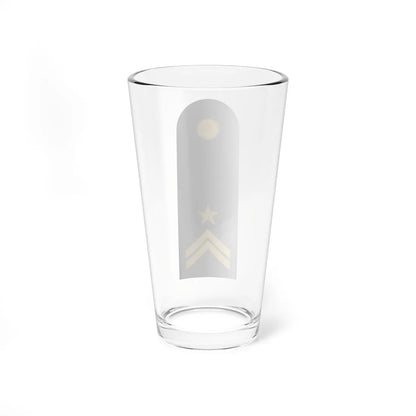 RTAF OR 8 Flight Sergeant 2nd Class (Thailand) (Military Rank) Pint Glass 16oz - Go Mug Yourself