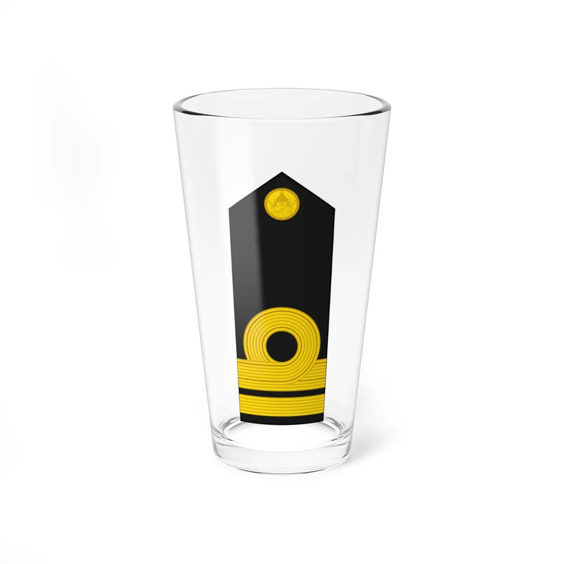 RTN OF 1b Lieutenant Junior Grade (Thailand) (Military Rank) Pint Glass 16oz 16oz - Go Mug Yourself