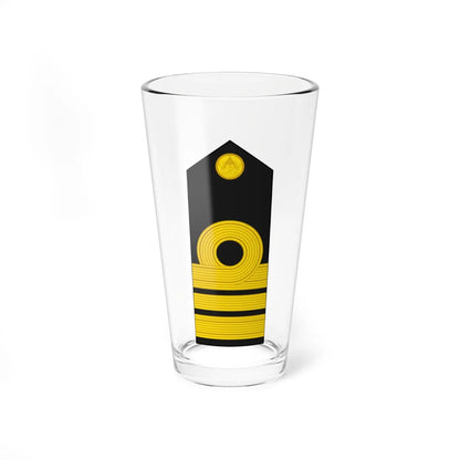 RTN OF 3 Lieutenant Commander (Thailand) (Military Rank) Pint Glass 16oz 16oz - Go Mug Yourself