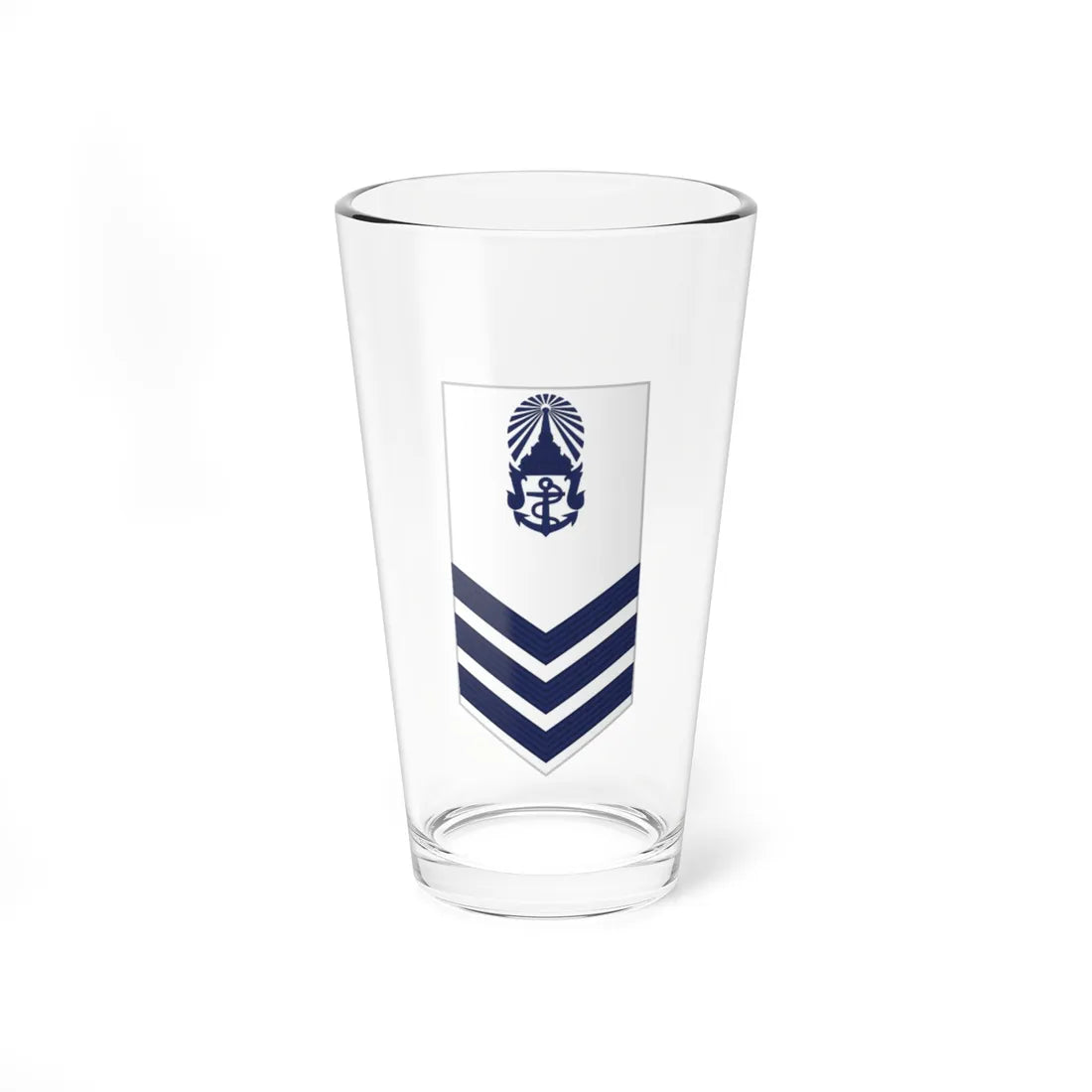RTN OR 5 Petty Officer 1st Class (Thailand) (Military Rank) Pint Glass 16oz 16oz - Go Mug Yourself