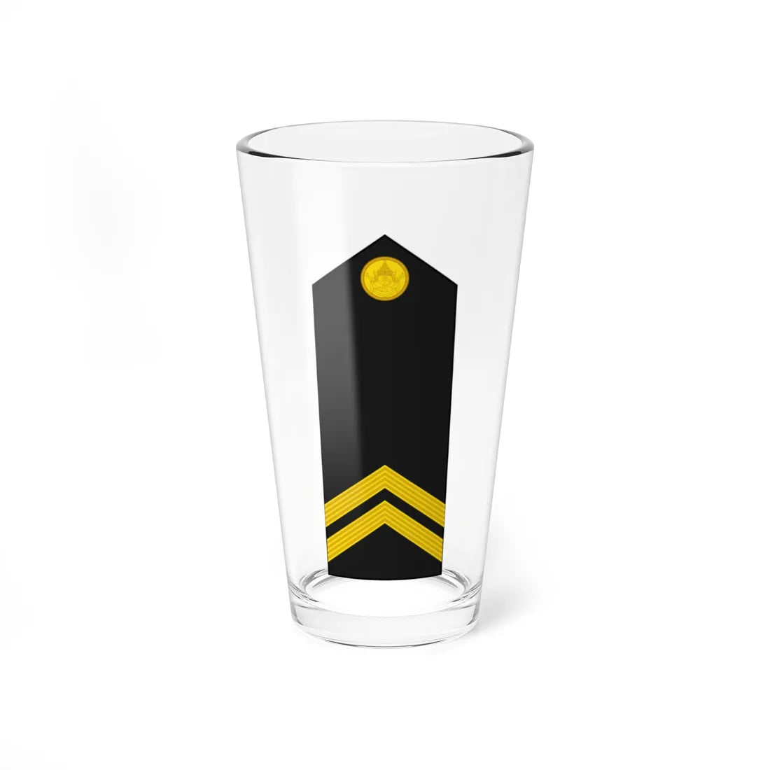 RTN OR 8 Chief Petty Officer 2nd Class (Thailand) (Military Rank) Pint Glass 16oz 16oz - Go Mug Yourself