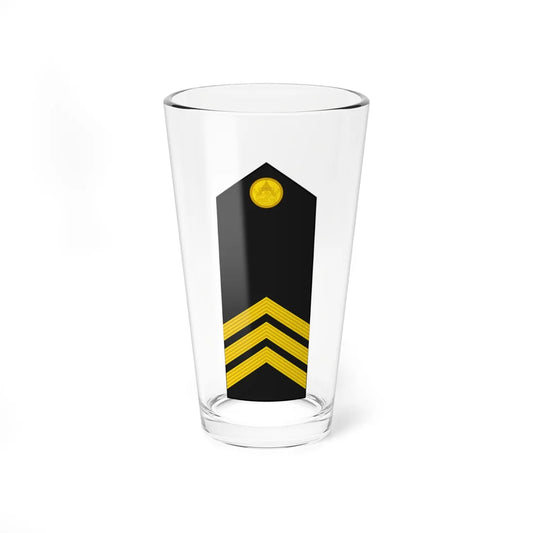 RTN OR 9 Chief Petty Officer 1st Class (Thailand) (Military Rank) Pint Glass 16oz 16oz - Go Mug Yourself