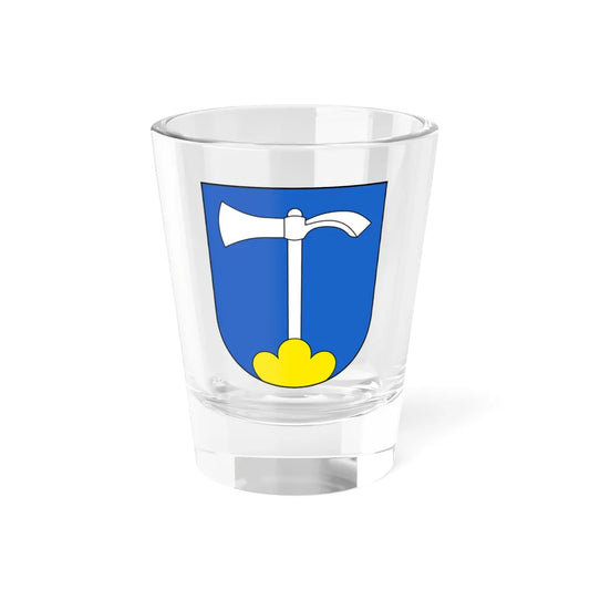 Rüttenen-blazon (Switzerland) (Coat of Arms) Shot Glass 1.5oz 1.5oz - Go Mug Yourself