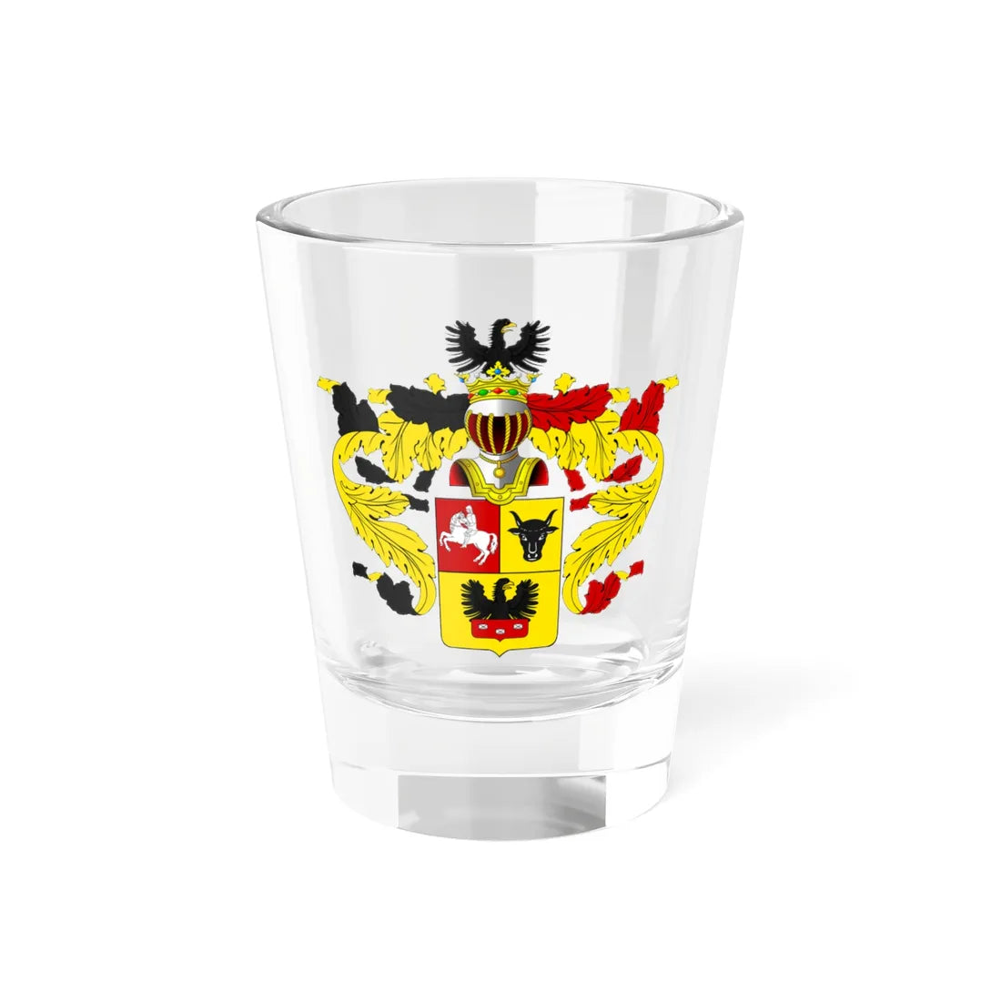 RU COA Bantysh-Kamensky (Russia) (Coat of Arms) Shot Glass 1.5oz 1.5oz - Go Mug Yourself