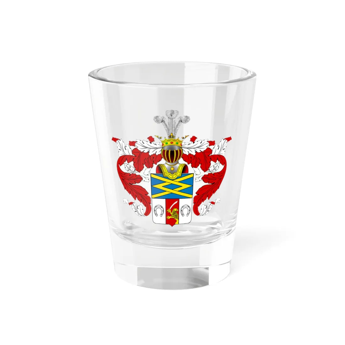 RU COA Belago (Russia) (Coat of Arms) Shot Glass 1.5oz 1.5oz - Go Mug Yourself