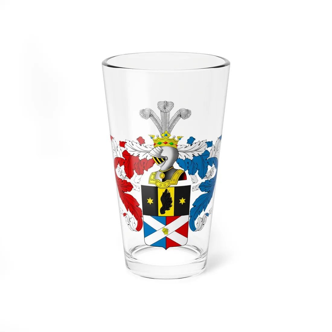 RU COA Christiani (Russia) (Coat of Arms) Pint Glass 16oz 16oz - Go Mug Yourself