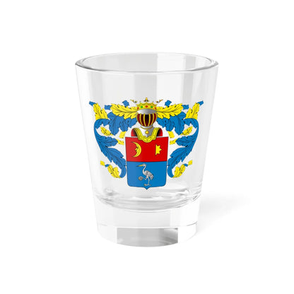 RU COA Chwoszczynski III 25 (Russia) (Coat of Arms) Shot Glass 1.5oz 1.5oz - Go Mug Yourself