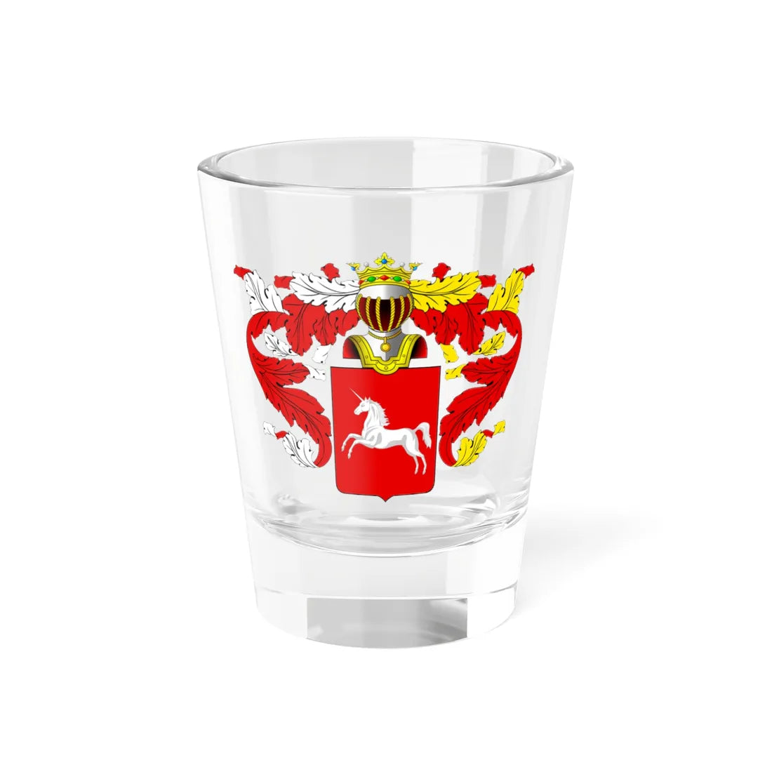 RU COA Diriny (Russia) (Coat of Arms) Shot Glass 1.5oz 1.5oz - Go Mug Yourself