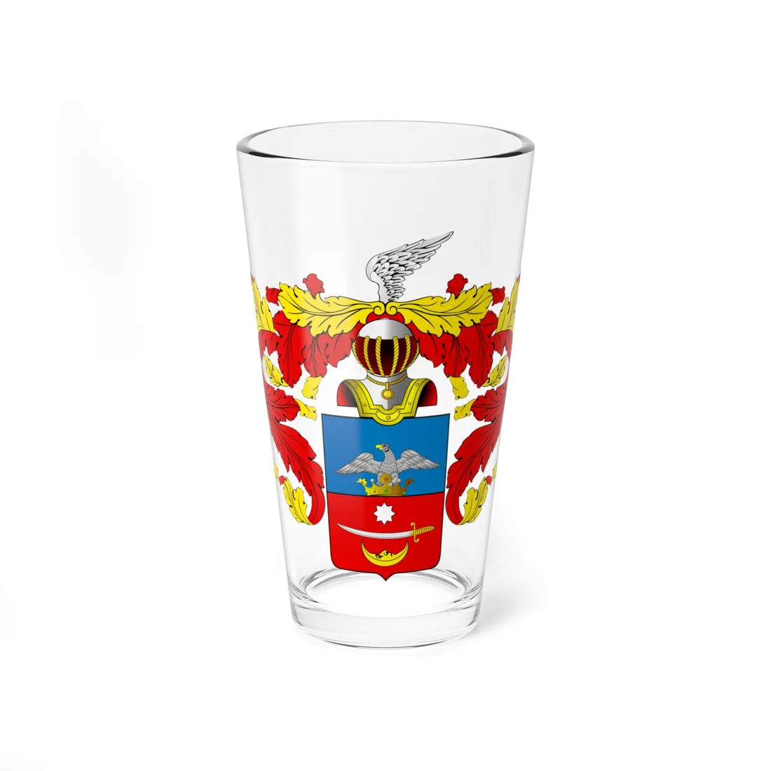 RU COA Evlashev (Russia) (Coat of Arms) Pint Glass 16oz 16oz - Go Mug Yourself