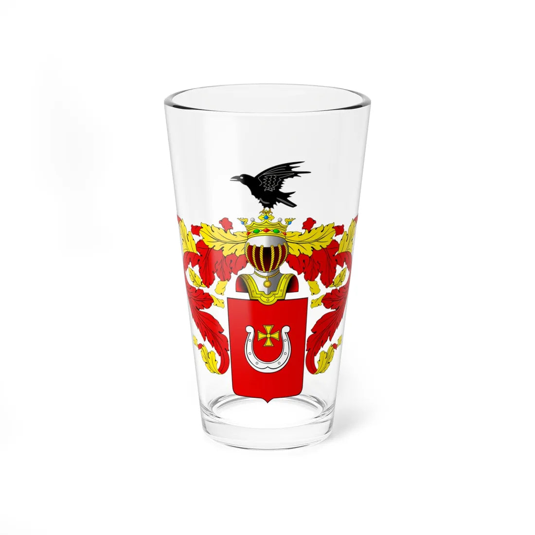 RU COA Hmelew (Russia) (Coat of Arms) Pint Glass 16oz 16oz - Go Mug Yourself
