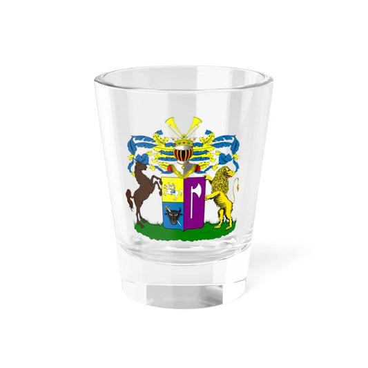 RU COA Kormilitsyn (Russia) (Coat of Arms) Shot Glass 1.5oz 1.5oz - Go Mug Yourself