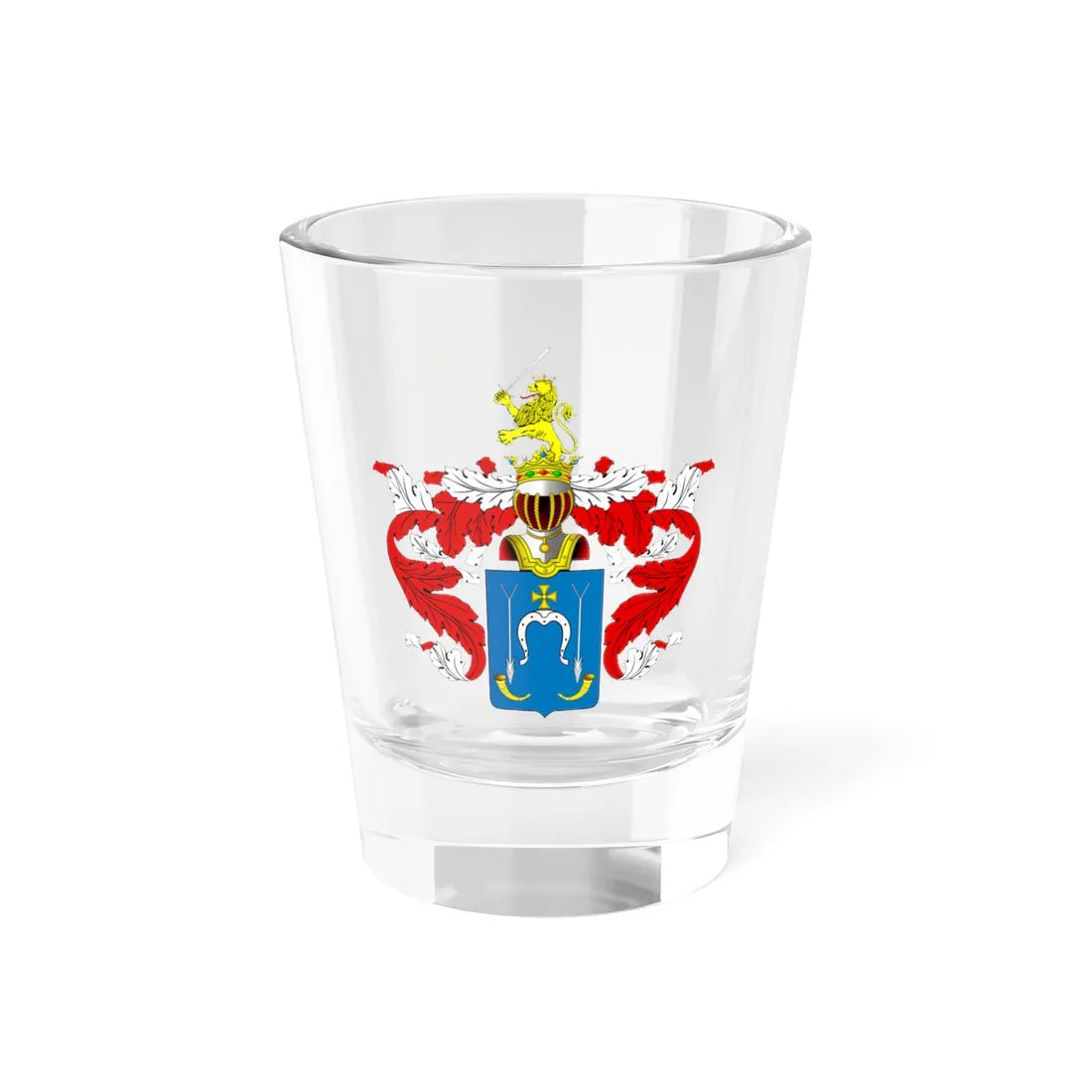 RU COA Kowalenski (Russia) (Coat of Arms) Shot Glass 1.5oz 1.5oz - Go Mug Yourself
