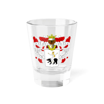 RU COA Kropotow (Russia) (Coat of Arms) Shot Glass 1.5oz 1.5oz - Go Mug Yourself