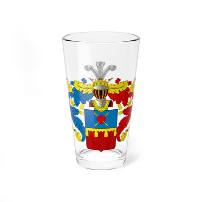 RU COA Luzhin (Russia) (Coat of Arms) Pint Glass 16oz 16oz - Go Mug Yourself