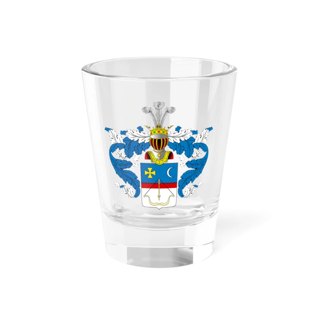 RU COA Manturov VI 97 (Russia) (Coat of Arms) Shot Glass 1.5oz 1.5oz - Go Mug Yourself