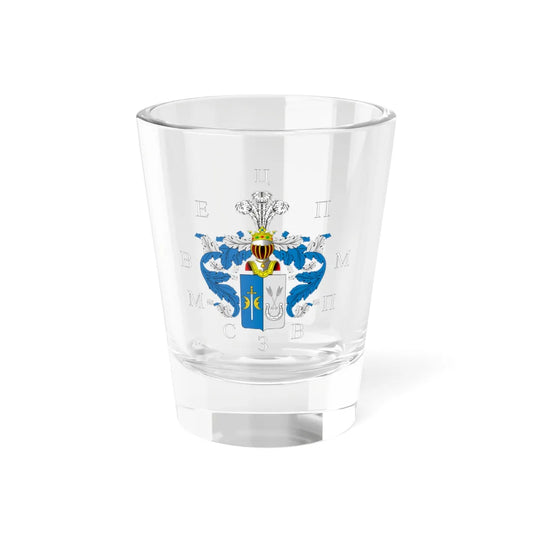 RU CoA Miklashevsky 5 (Russia) (Coat of Arms) Shot Glass 1.5oz 1.5oz - Go Mug Yourself