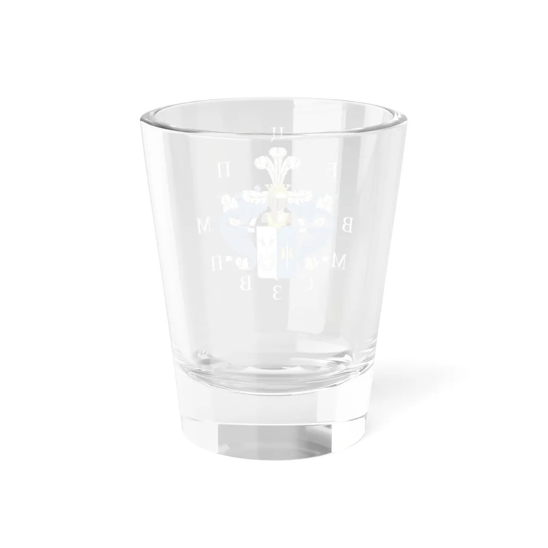 RU CoA Miklashevsky 5 (Russia) (Coat of Arms) Shot Glass 1.5oz - Go Mug Yourself