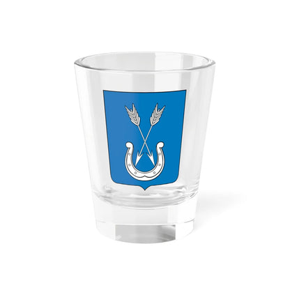 RU CoA Miklashevsky 6 (Russia) (Coat of Arms) Shot Glass 1.5oz 1.5oz - Go Mug Yourself