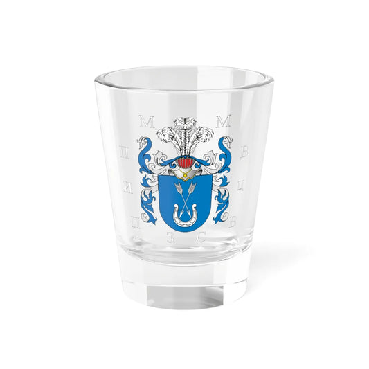 RU CoA Miklashevsky 7 (Russia) (Coat of Arms) Shot Glass 1.5oz 1.5oz - Go Mug Yourself