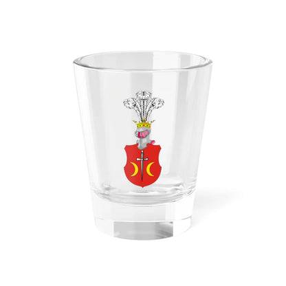 RU COA Miklashevsky official Vitebsk Governorate 1827 (Russia) (Coat of Arms) Shot Glass 1.5oz 1.5oz - Go Mug Yourself