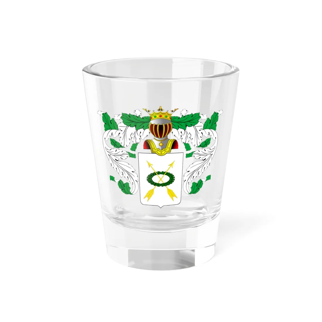 RU COA Nazarjev III 18 (Russia) (Coat of Arms) Shot Glass 1.5oz 1.5oz - Go Mug Yourself