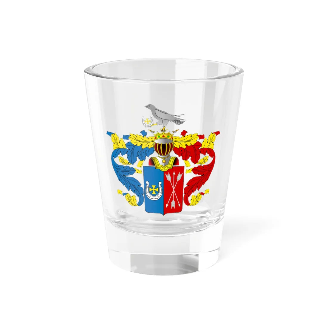RU COA Shpakovski VI 127 (Russia) (Coat of Arms) Shot Glass 1.5oz 1.5oz - Go Mug Yourself