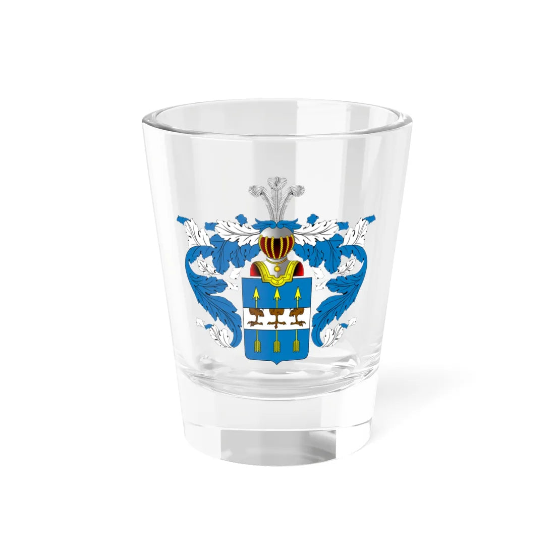 RU COA Słodkowski (Russia) (Coat of Arms) Shot Glass 1.5oz 1.5oz - Go Mug Yourself