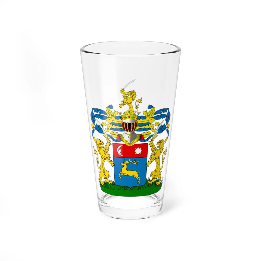 RU COA Terjaev (Russia) (Coat of Arms) Pint Glass 16oz 16oz - Go Mug Yourself