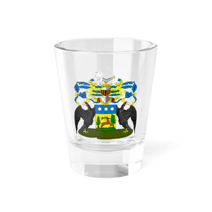 RU COA Timiryazev (Russia) (Coat of Arms) Shot Glass 1.5oz 1.5oz - Go Mug Yourself