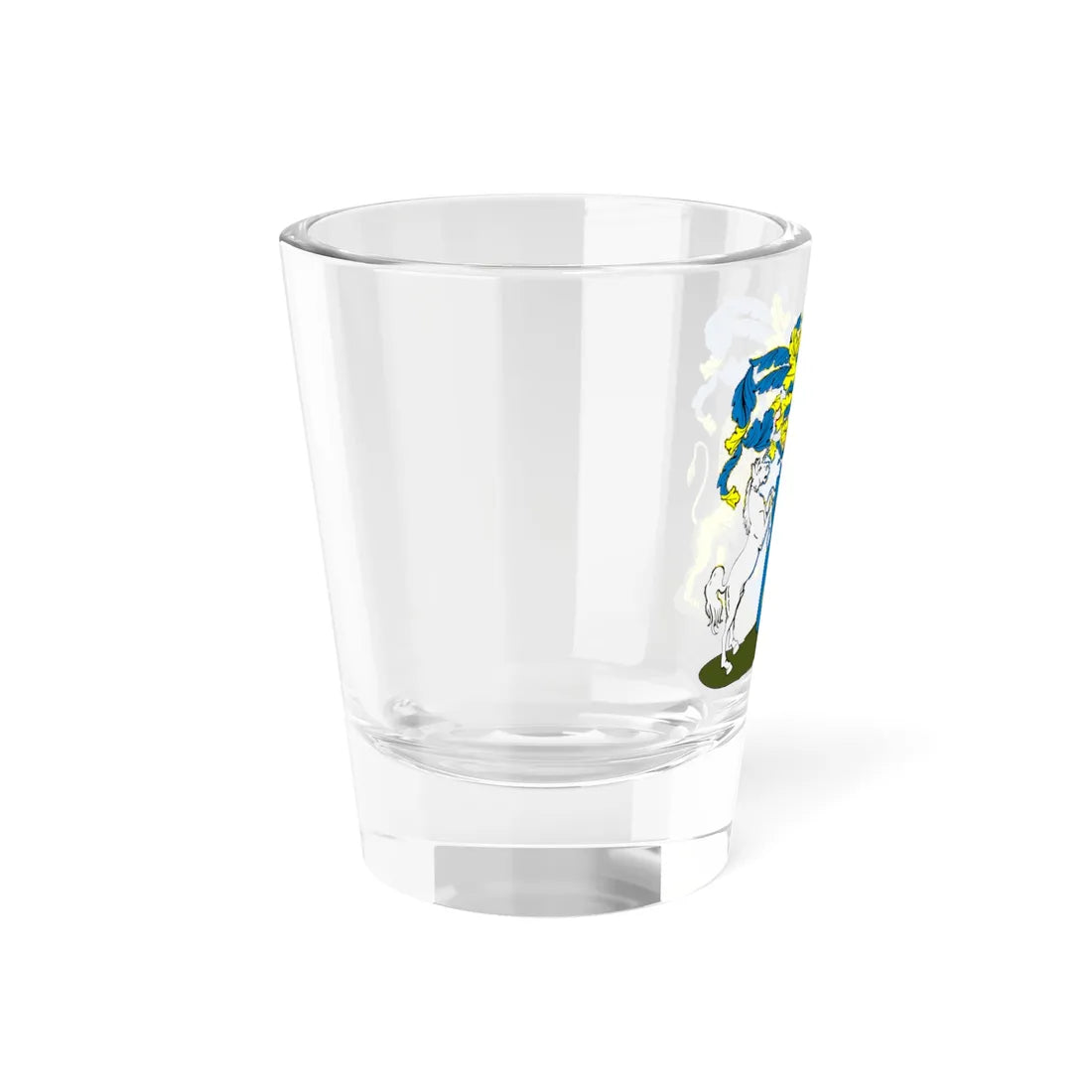 RU COA Werofkin (Russia) (Coat of Arms) Shot Glass 1.5oz - Go Mug Yourself