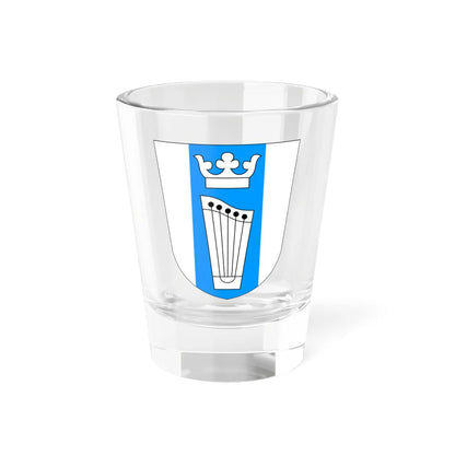 Õru valla vapp (Estonia) (Coat of Arms) Shot Glass 1.5oz 1.5oz - Go Mug Yourself