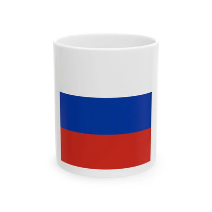 Ru2 (Russia) White Coffee Mug 11oz - Go Mug Yourself