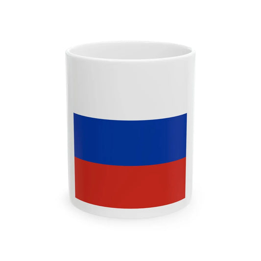 Ru2 (Russia) White Coffee Mug 11oz - Go Mug Yourself