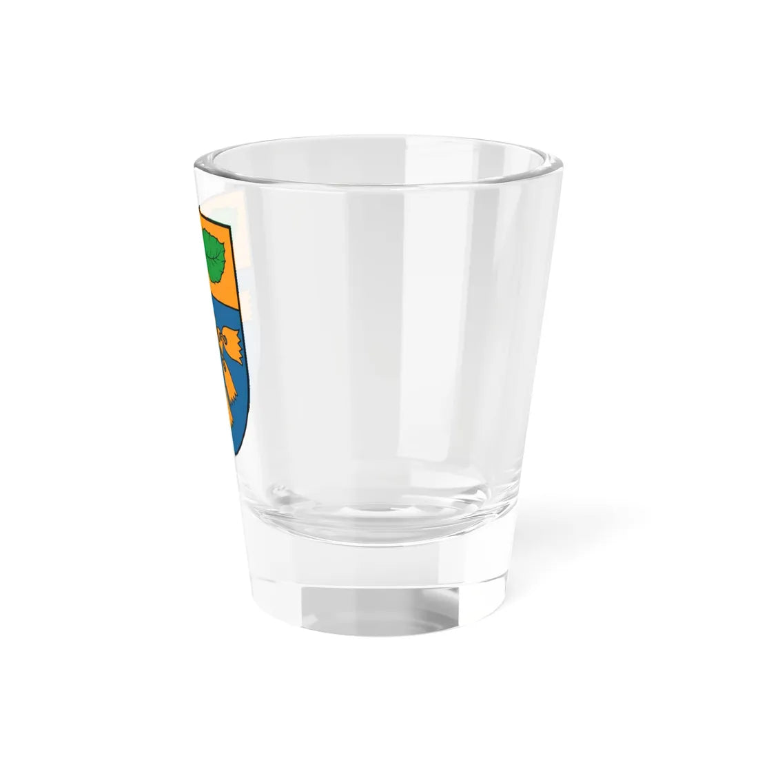 Rucavas novads COA (Latvia) (Coat of Arms) Shot Glass 1.5oz - Go Mug Yourself
