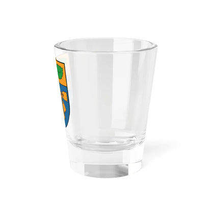 Rucavas novads COA (Latvia) (Coat of Arms) Shot Glass 1.5oz - Go Mug Yourself