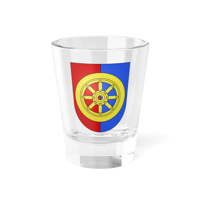 Rue-coat of arms (Switzerland) (Coat of Arms) Shot Glass 1.5oz 1.5oz - Go Mug Yourself