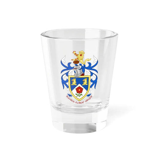 Rugby Football Union Coat of Arms (England) (Coat of Arms) Shot Glass 1.5oz 1.5oz - Go Mug Yourself