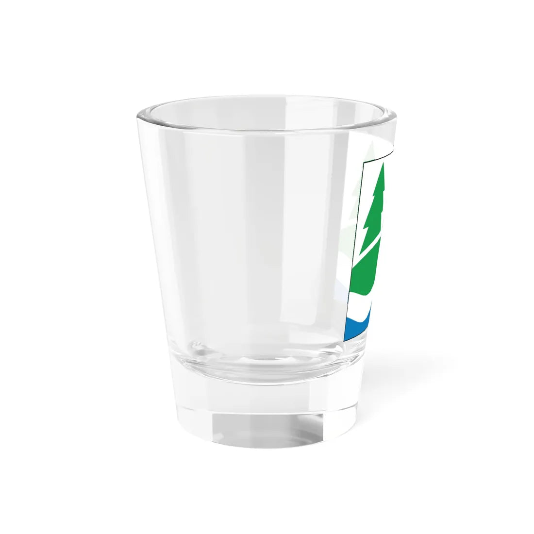 Rõuge valla lipp (Estonia) Shot Glass 1.5oz - Go Mug Yourself