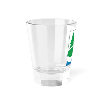 Rõuge valla lipp (Estonia) Shot Glass 1.5oz - Go Mug Yourself