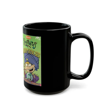 RUGRATS ANGELICA KNOWS BEST (VHS COVER) - Black Coffee Mug - Go Mug Yourself