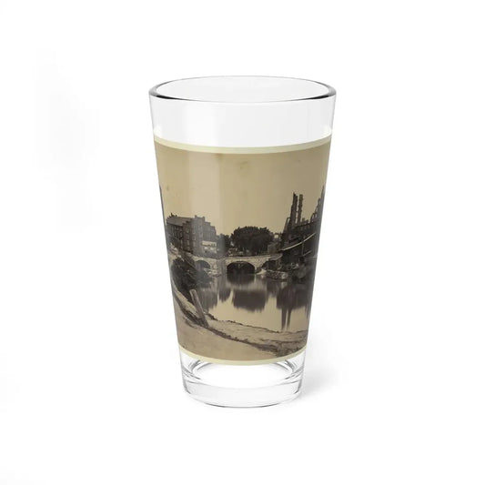 Ruins At Richmond, Va., Canal In Foreground, Ruins In Background (U.S. Civil War) Pint Glass 16oz 16oz - Go Mug Yourself