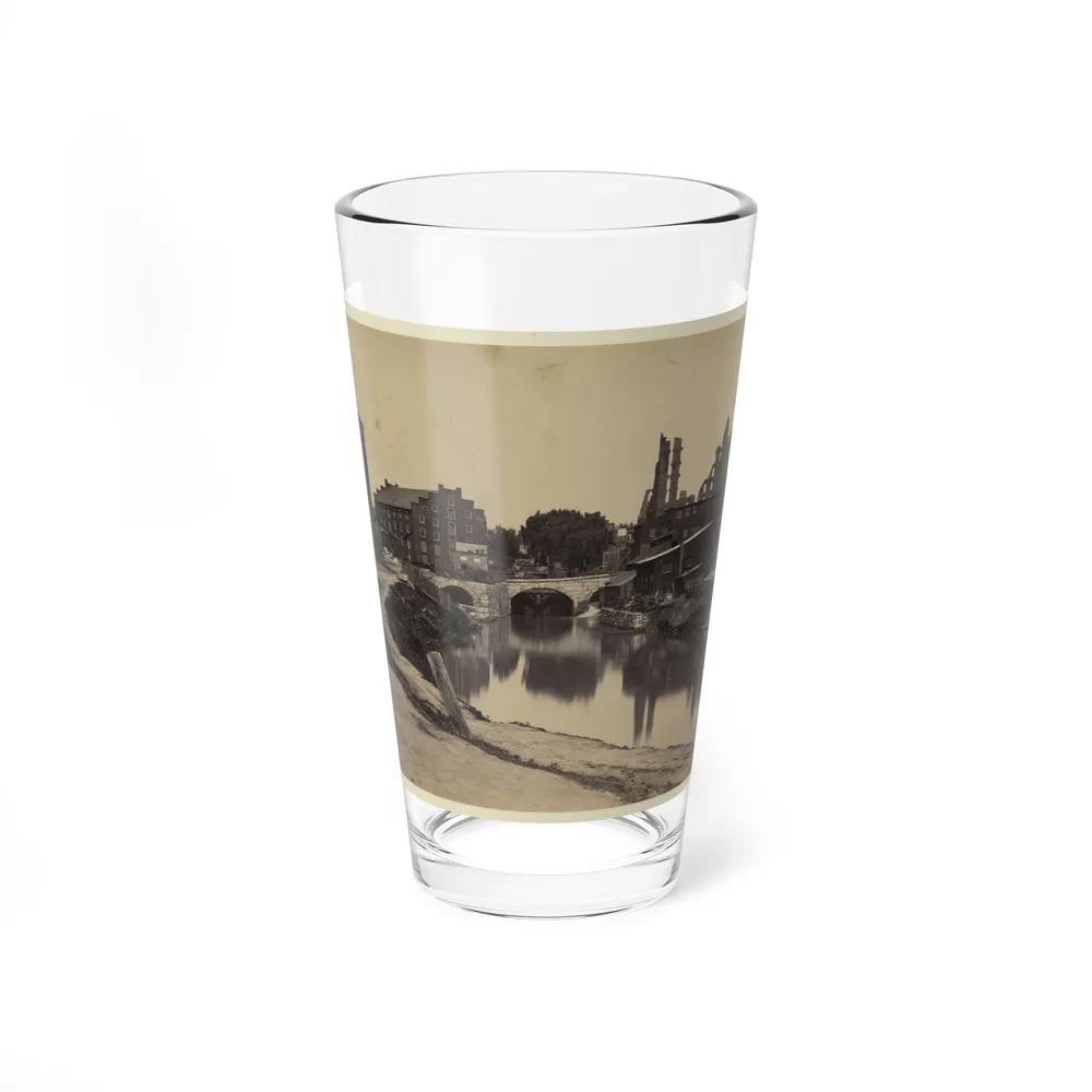 Ruins At Richmond, Va., Canal In Foreground, Ruins In Background (U.S. Civil War) Pint Glass 16oz-16oz-Go Mug Yourself