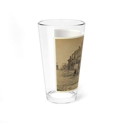Ruins In Richmond, Va. (U.S. Civil War) Pint Glass 16oz - Go Mug Yourself