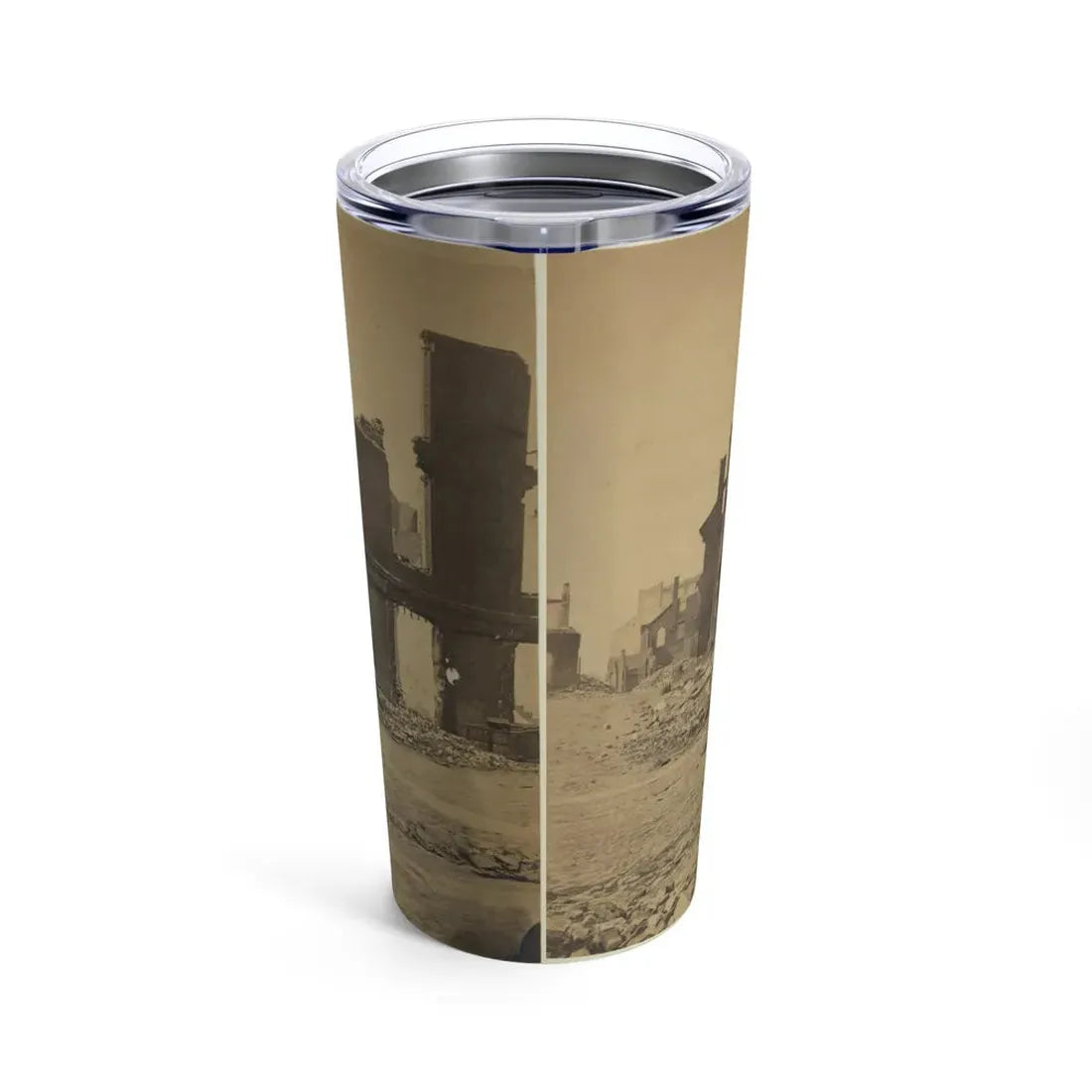 Ruins In Richmond, Va. (U.S. Civil War) Tumbler 20oz - Go Mug Yourself