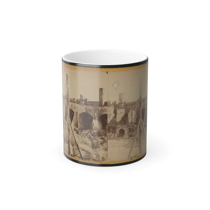 Ruins of Fort Sumter, Charleston Harbor, S.C. (U.S. Civil War) Color Changing Coffee Mug 11oz-11oz-Go Mug Yourself