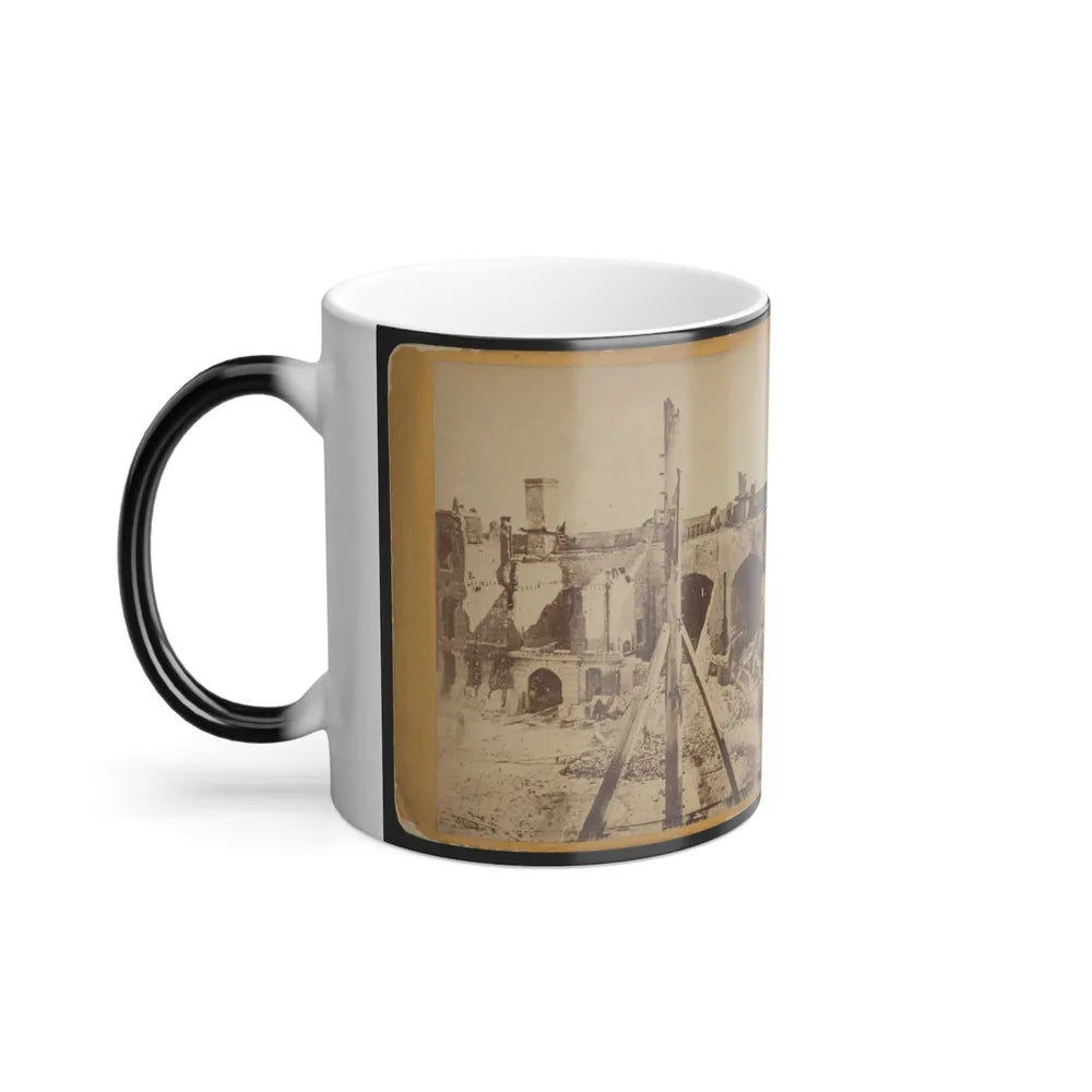 Ruins of Fort Sumter, Charleston Harbor, S.C. (U.S. Civil War) Color Changing Coffee Mug 11oz-Go Mug Yourself