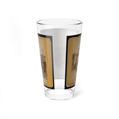 Ruins Of Fort Sumter, Charleston Harbor, S.C. (U.S. Civil War) Pint Glass 16oz - Go Mug Yourself
