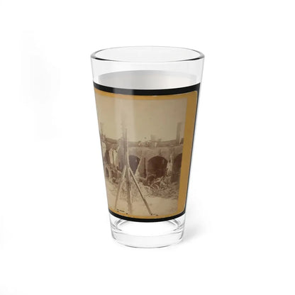Ruins Of Fort Sumter, Charleston Harbor, S.C. (U.S. Civil War) Pint Glass 16oz - Go Mug Yourself