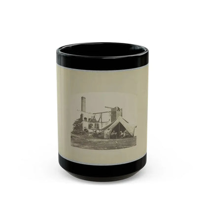 Ruins Of House, Ca. 1860 - Ca. 1865(2) (U.S. Civil War) Black Coffee Mug 15oz - Go Mug Yourself